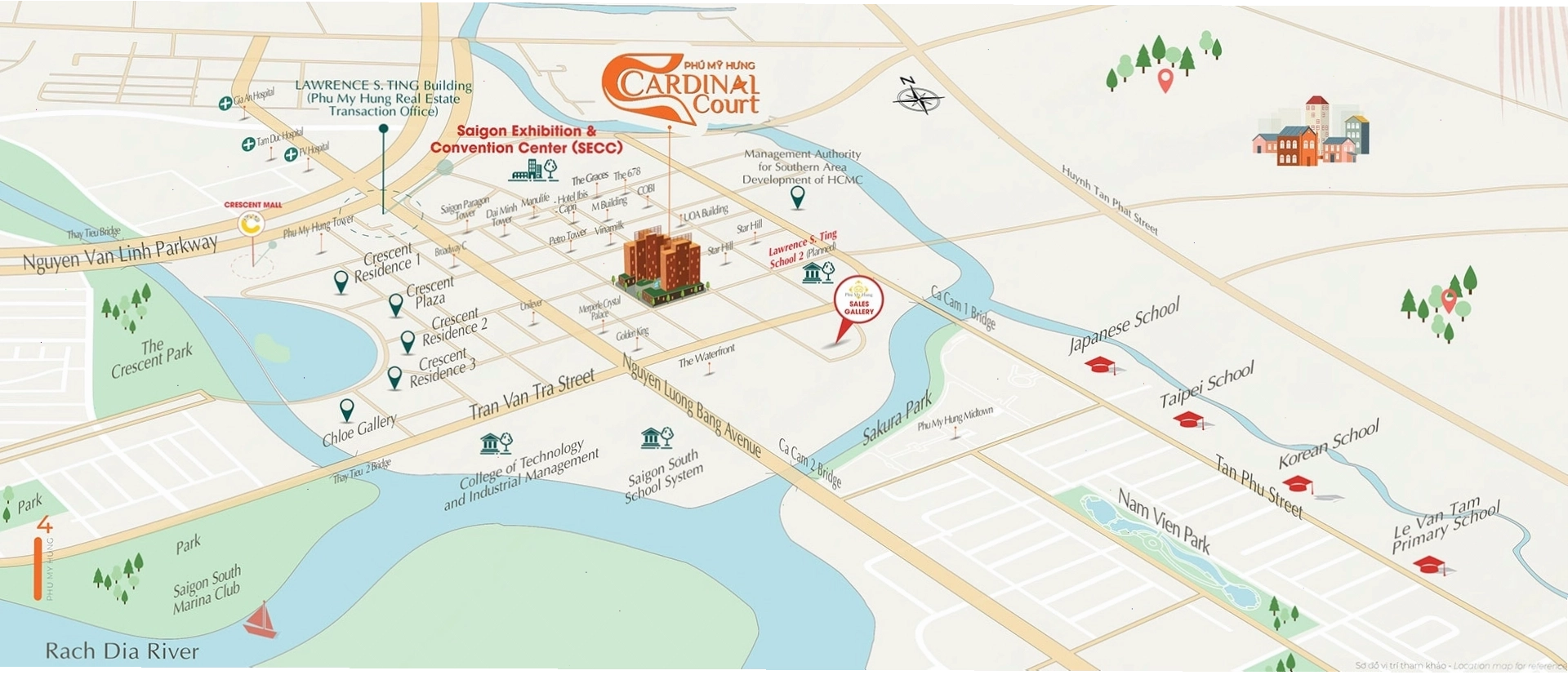 Tổng quan dự án Cardinal Court Phú Mỹ Hưng