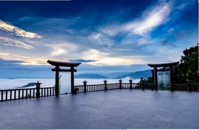 Tổng quan khu vực Cổng Trời Linh Quy Pháp Ấn