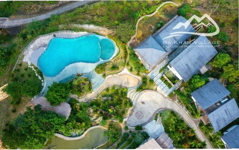 Tổng quan kiến trúc Bakhan Village Resort Mai Châu