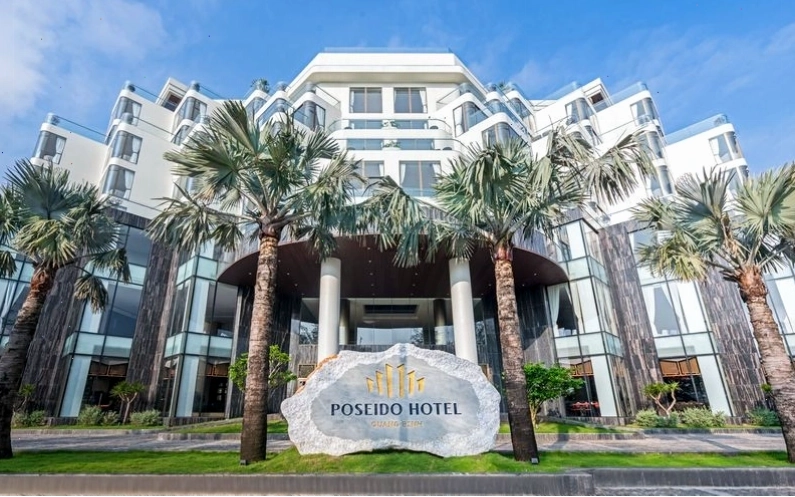 Tổng quan kiến trúc Khách sạn Poseido Quảng Bình