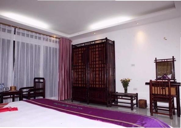 Tổng quan Mai Châu Sunset Boutique với kiến trúc ấn tượng