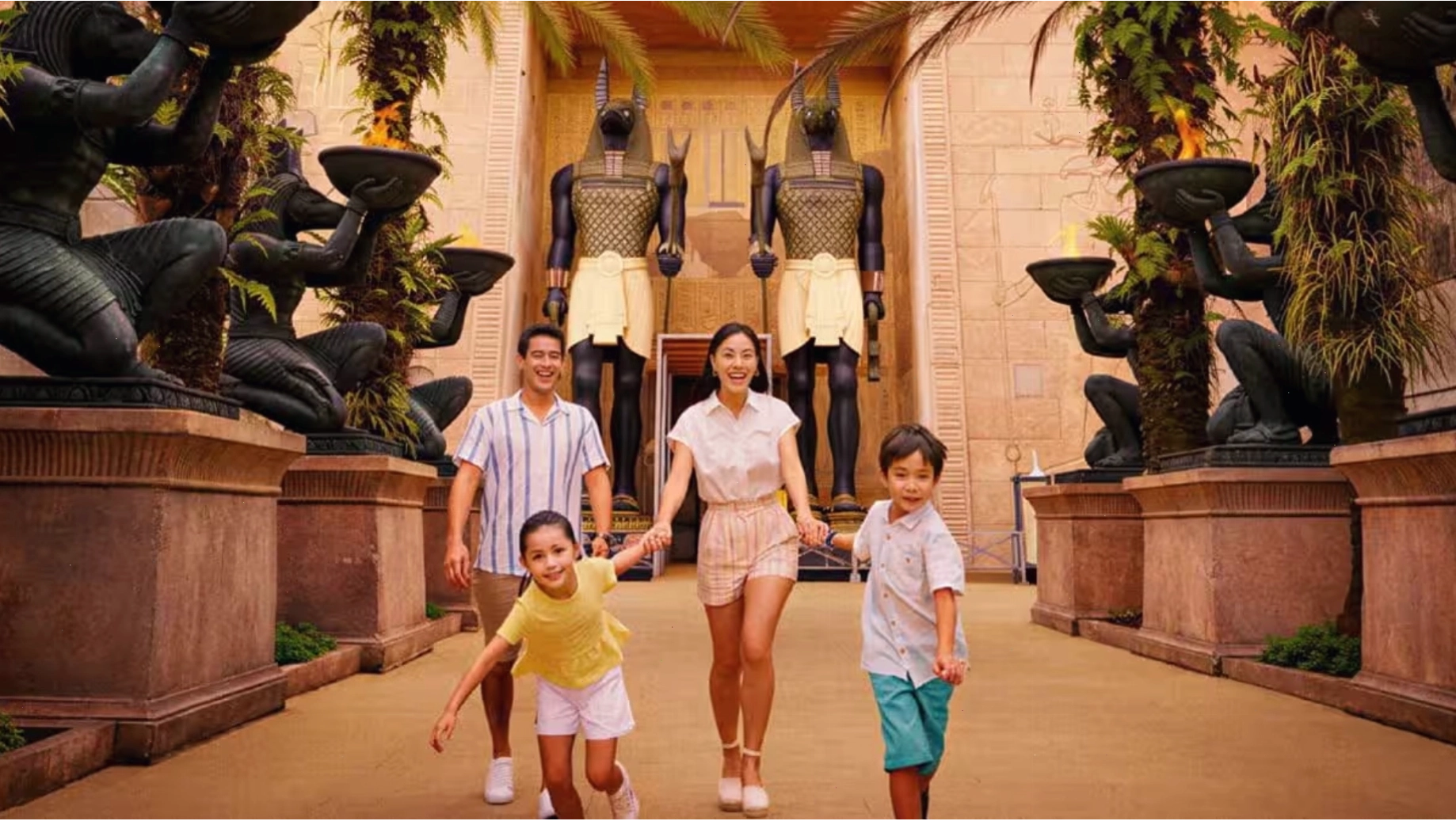 Tổng quan về Universal Studios Singapore với các khu vực chủ đề