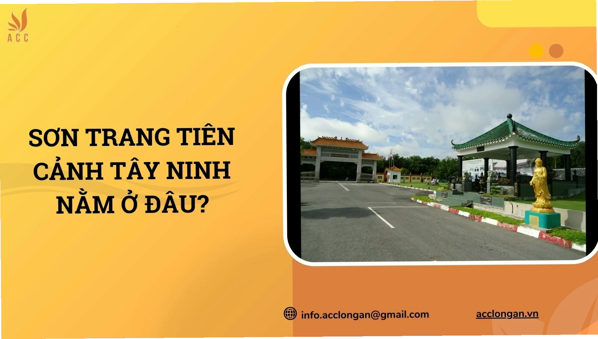 Tổng thể hoa viên Sơn Trang Tiên Cảnh
