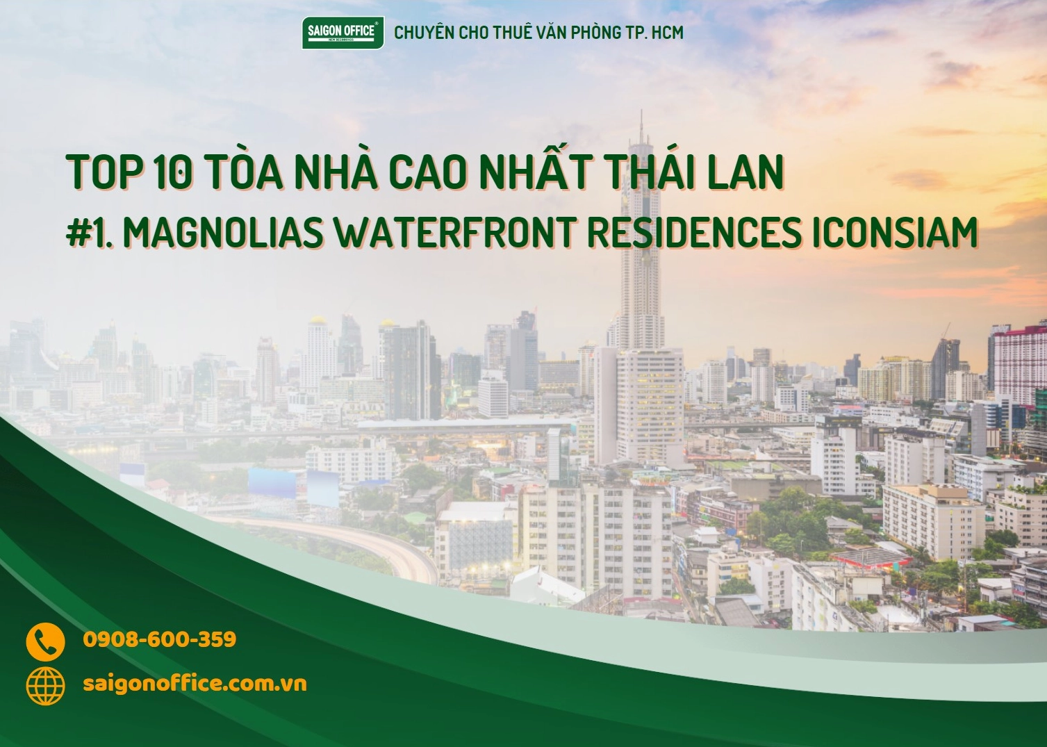 Top 10 Tòa Nhà Cao Nhất Thái Lan: Khám Phá Biểu Tượng Kiến Trúc Hiện Đại