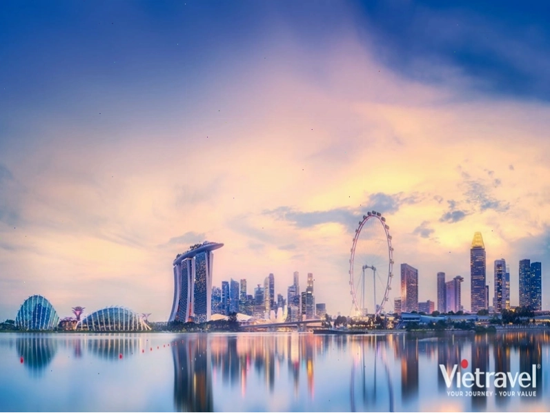 Tour du lịch Singapore Malaysia tặng vé tham quan Floral Fantasy Dome