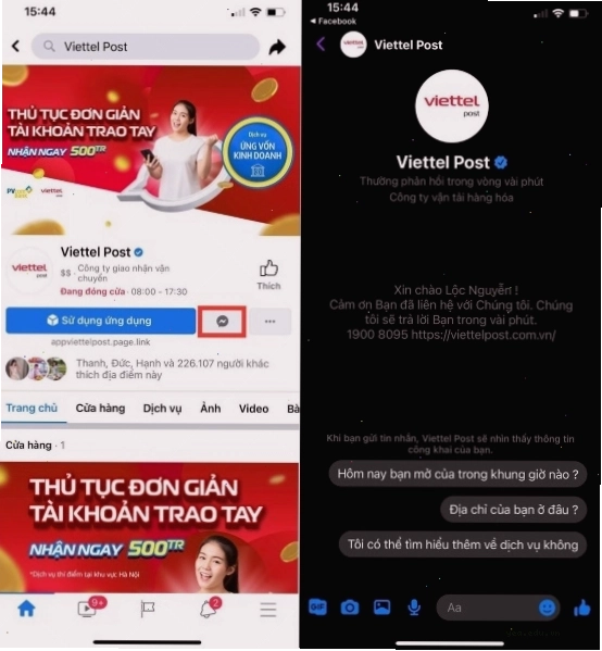 Tra cứu đơn hàng Viettel Post bằng SMS
