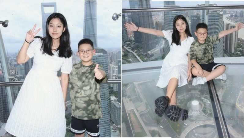 Trải nghiệm đi bộ trên không tại Sky Walk của Tháp Minh Châu Phương Đông