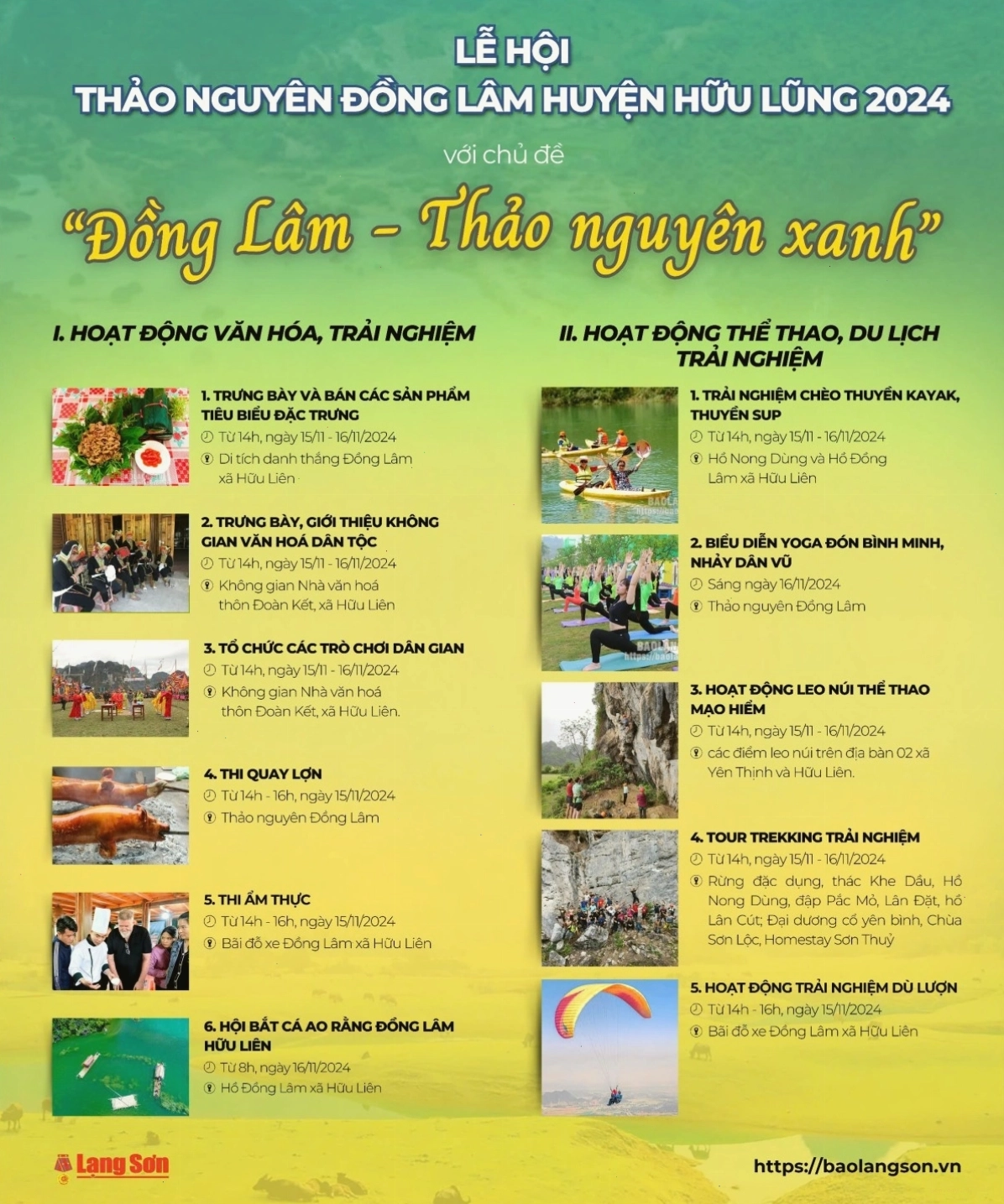 Trải nghiệm farmstay tại Hữu Lũng Lạng Sơn