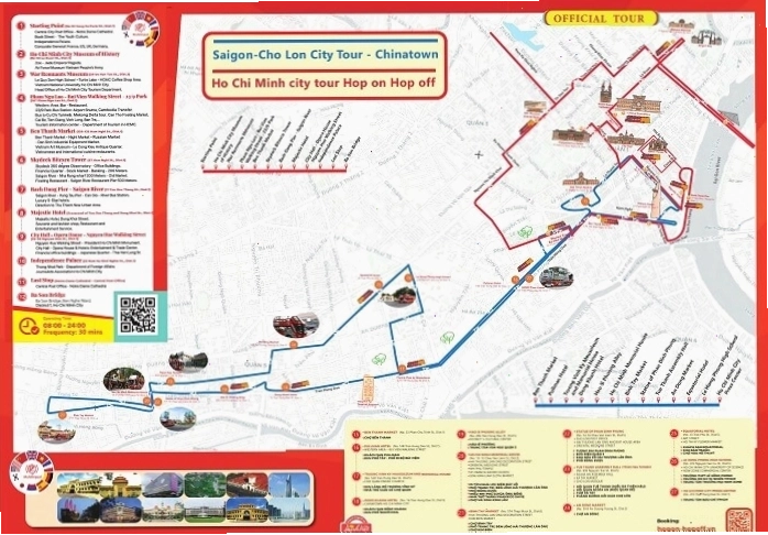 Trải nghiệm Hop On Hop Off Sài Gòn