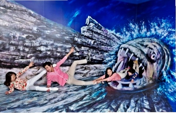Trải nghiệm tại Bảo tàng Trickeye Museum Hongdae