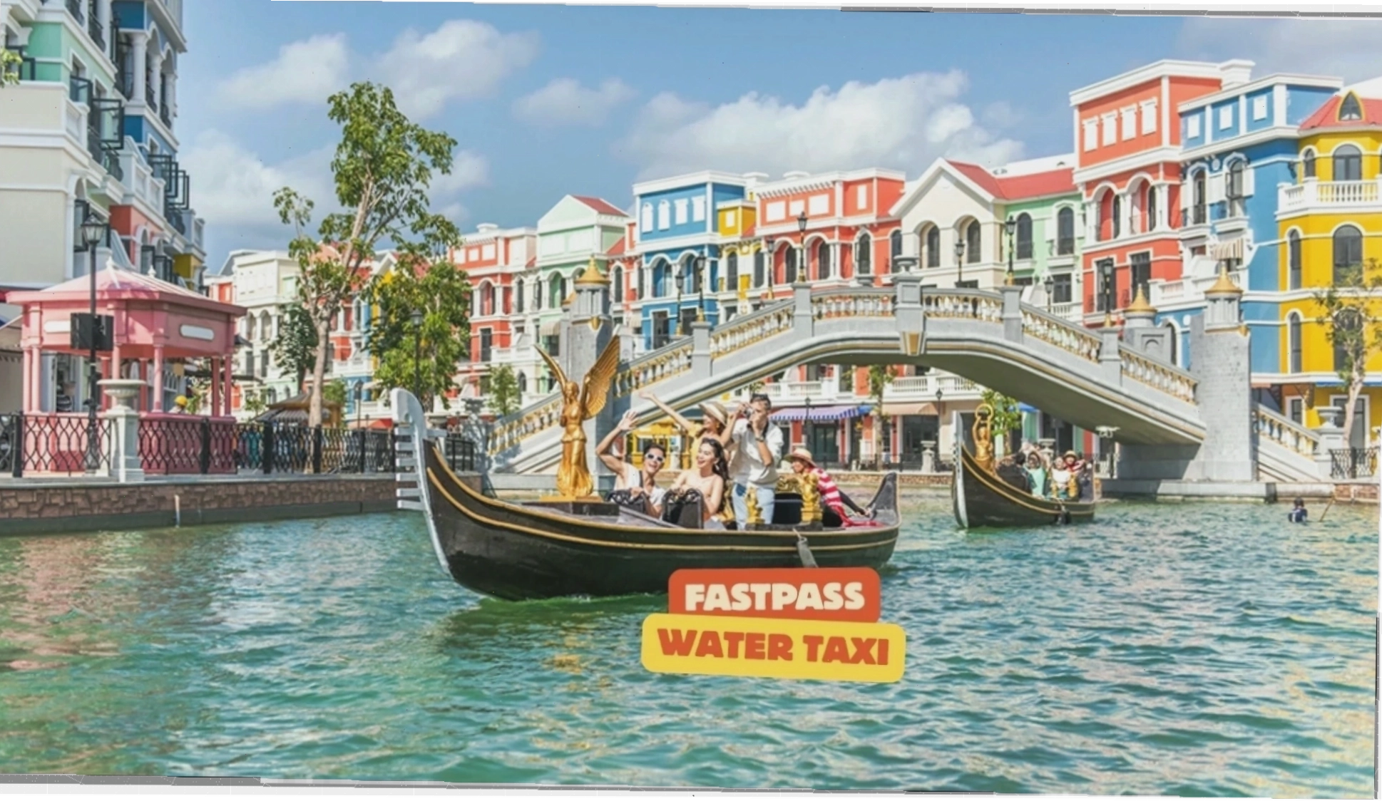 Trải nghiệm thuyền Water Taxi tại Grand World Phú Quốc