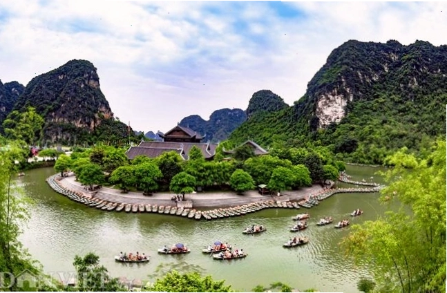 Tràng An Ninh Bình nhìn từ trên cao