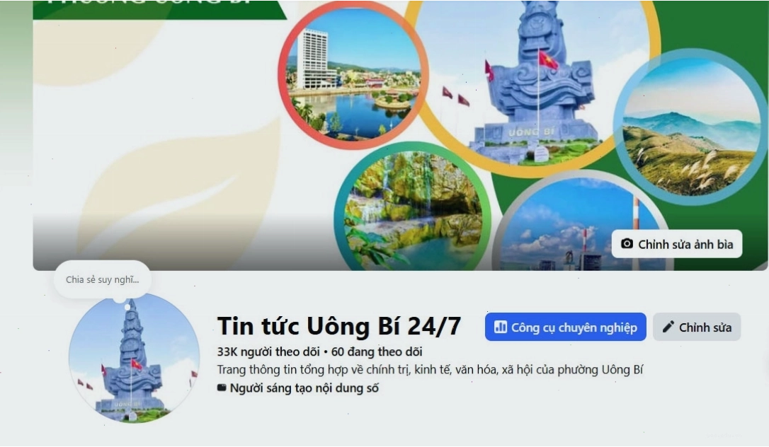 Trang thông tin điện tử của Phường Uông Bí