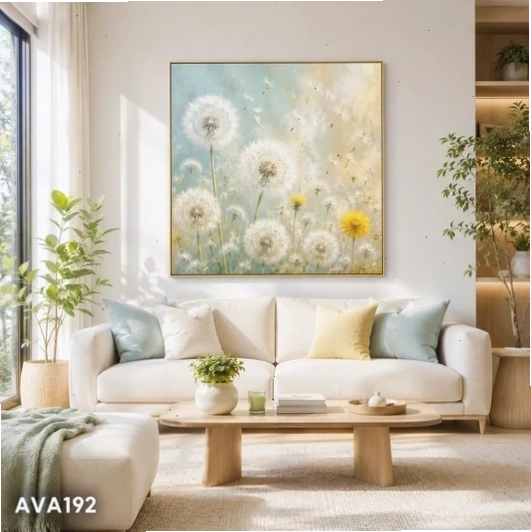 Tranh Bồ Công Anh Trong Nắng - AVA192