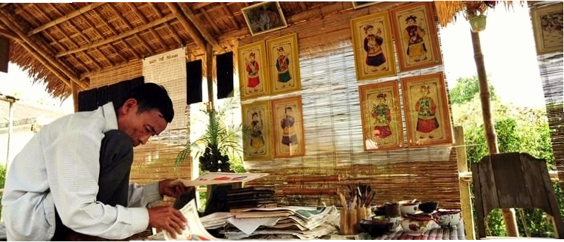 Tranh Đông Hồ được công nhận là di sản phi vật thể
