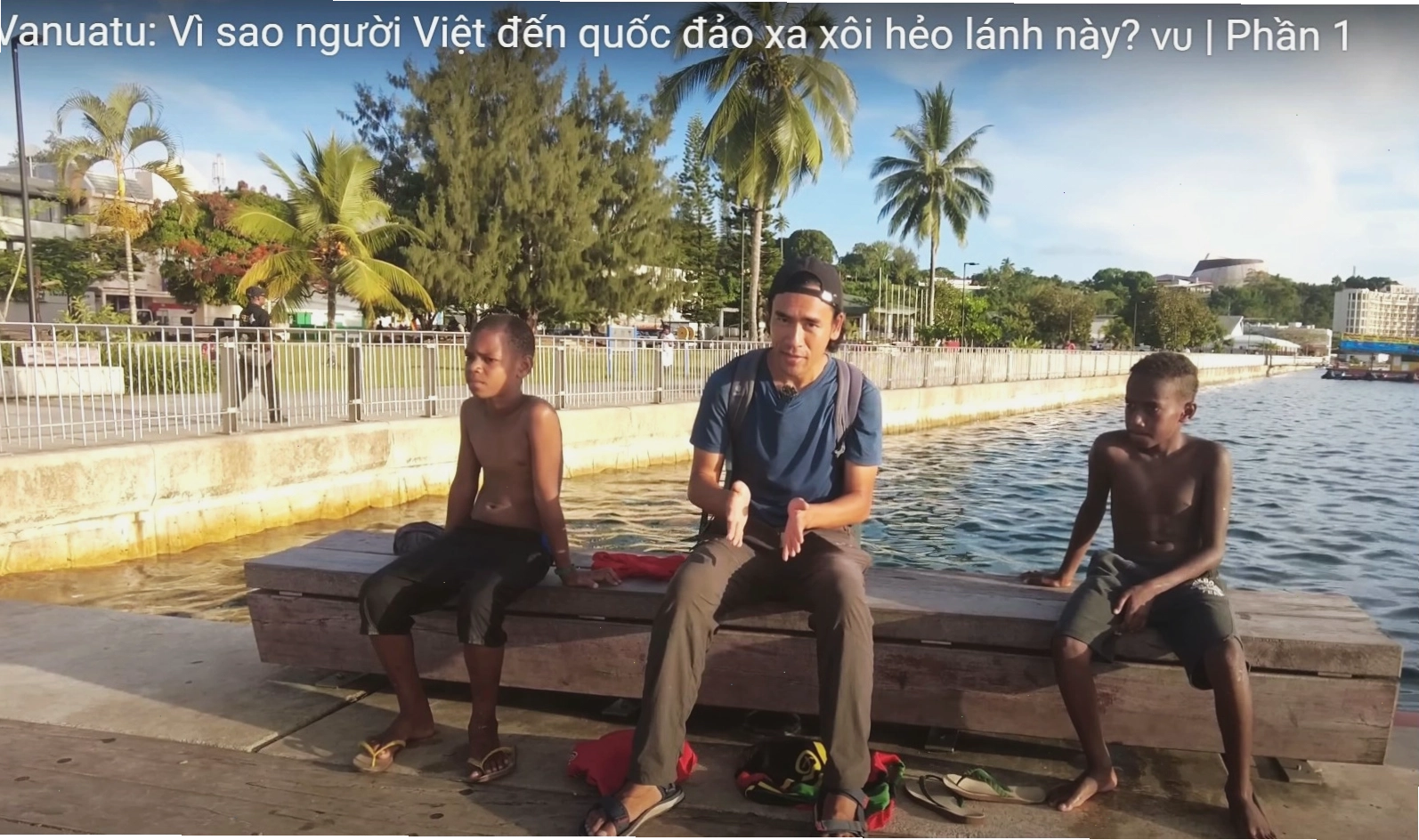 Travel blogger Lại Ngứa Chân tìm hiểu về lịch sử người Việt tại Vanuatu