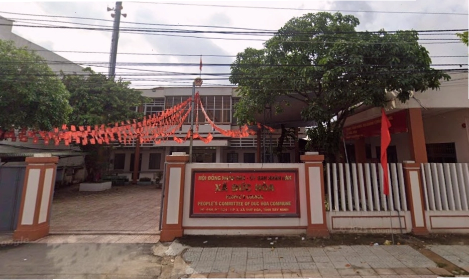 Trụ sở Ủy ban nhân dân xã Đức Hòa mới