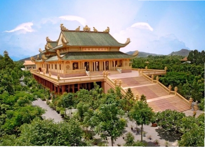 Tu viện Phước Hải yên bình là điểm du lịch gần sân bay Long Thành