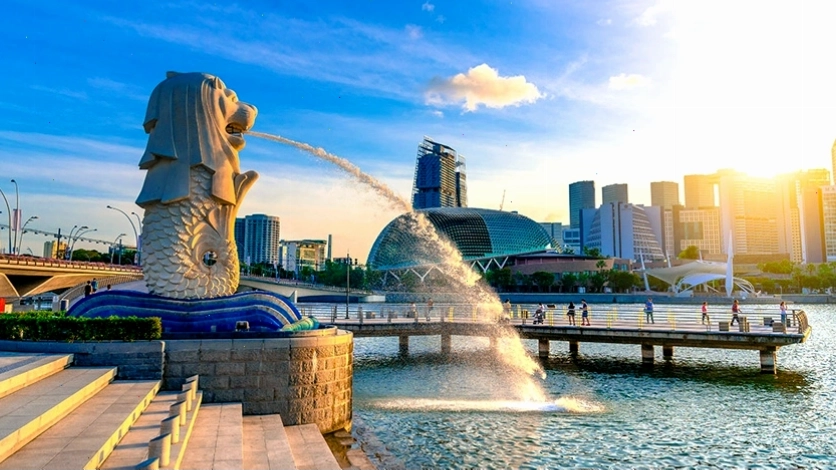 Tượng sư tử Merlion Singapore
