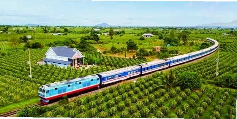 Tuyến đường sắt Sài Gòn – Bình Thuận với cảnh quan ven biển