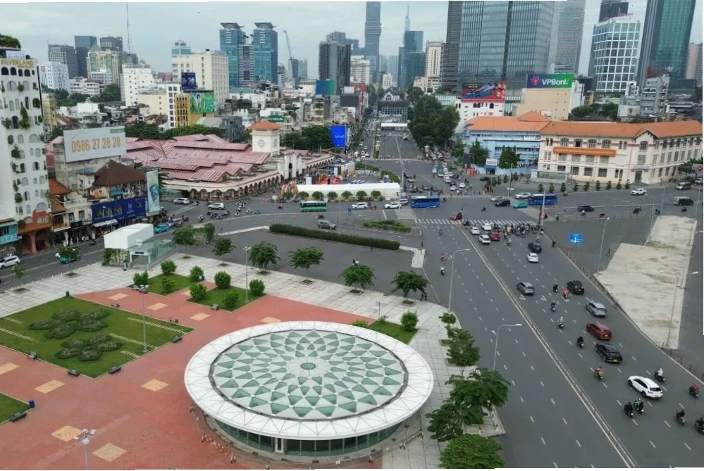 Tuyến metro số 1 TP.HCM đi qua khu đô thị mới