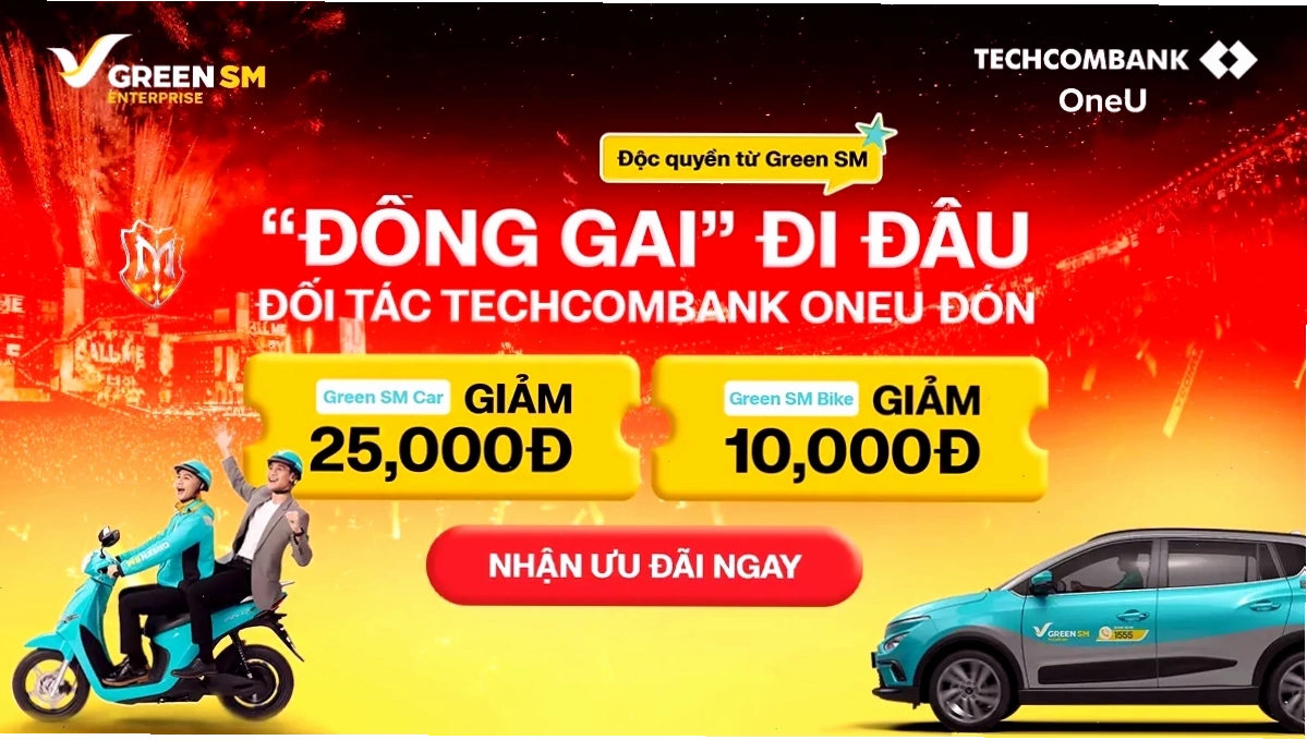 Ưu đãi đặc quyền cùng Techcombank OneU
