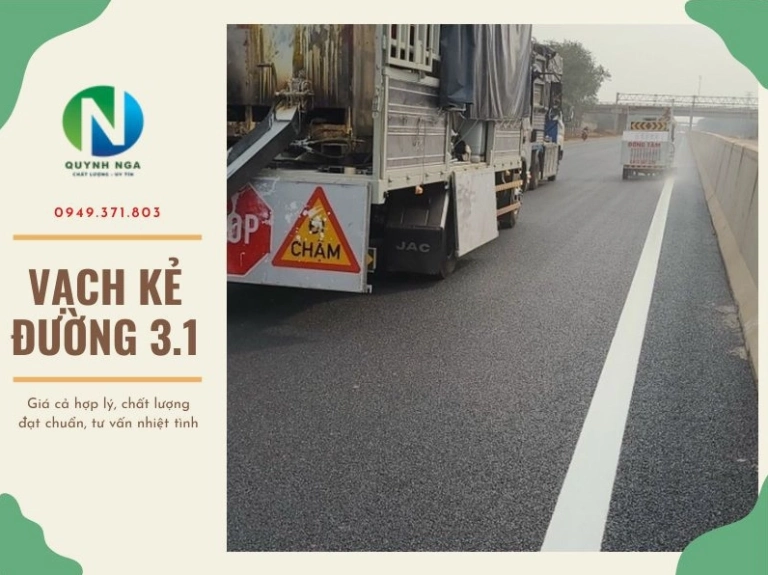 Vạch 3.1 là gì? Ý nghĩa và quy cách chuẩn theo Quy chuẩn 41/2019