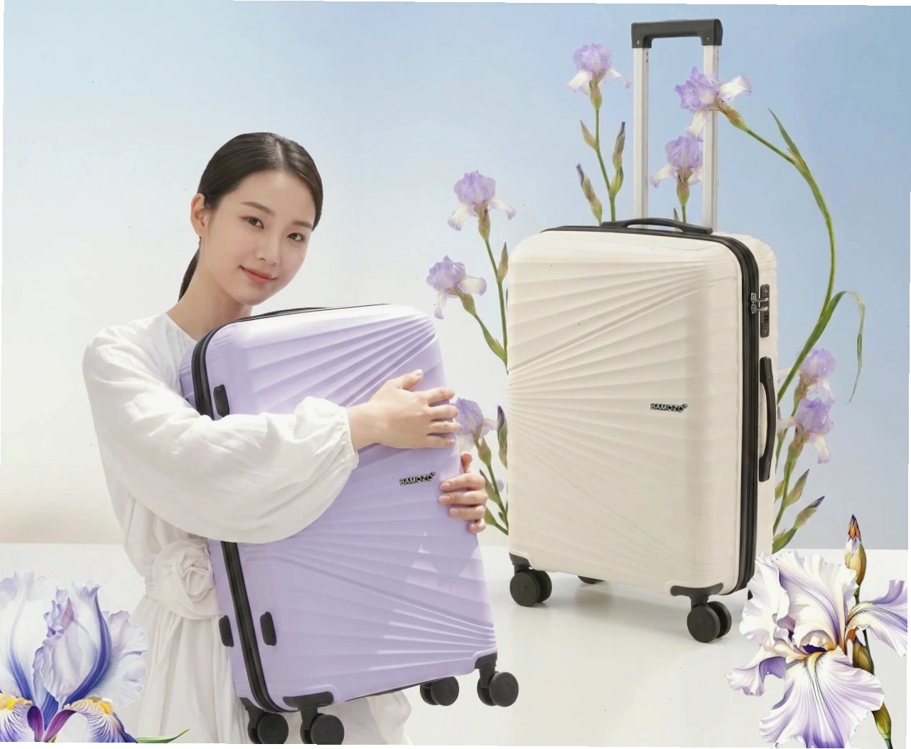 Vali Bamozo IRIS Chính Hãng | Vali PP Chống Vỡ, Siêu Nhẹ
