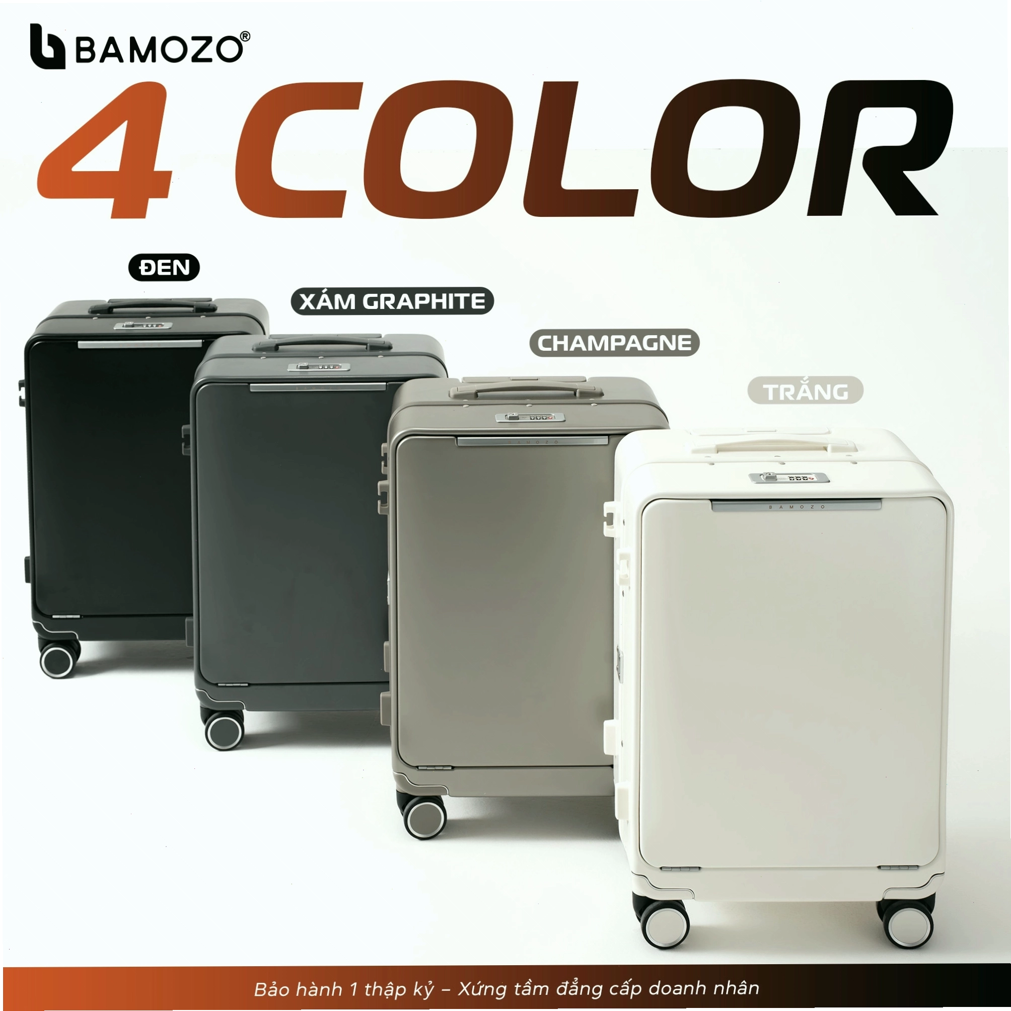 Vali Doanh Nhân Cao Cấp VERO Size 20 Inch