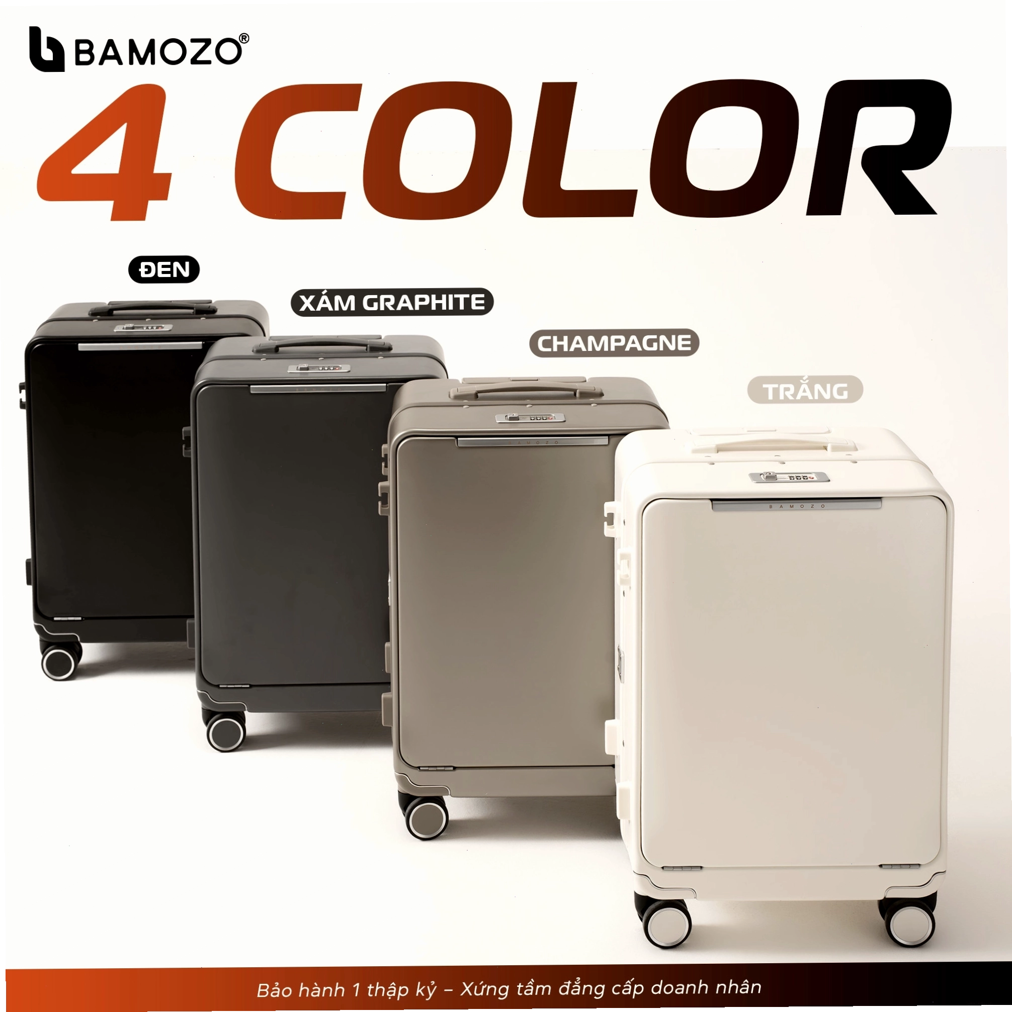 Vali Doanh Nhân Cao Cấp VERO Size 20 Inch