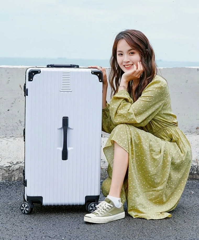 Vali khung nhôm khóa sập AS 902 nhiều màu sắc khác nhau