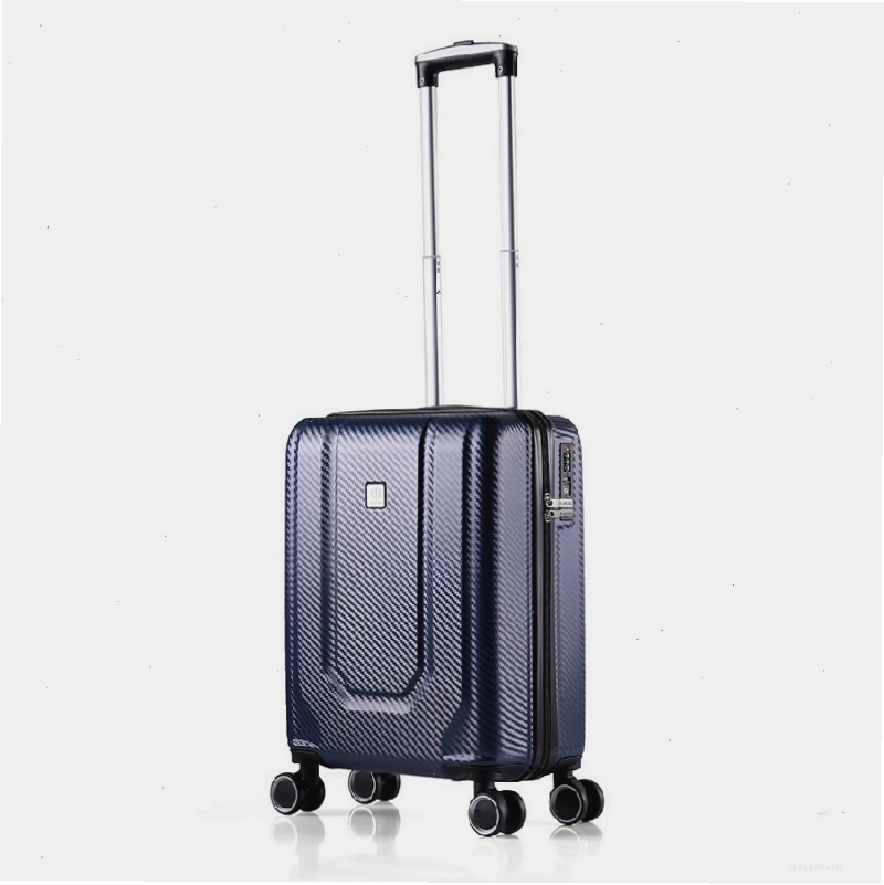 Vali Larita Cory MG1124 màu xanh dương với thiết kế bo góc mềm mại