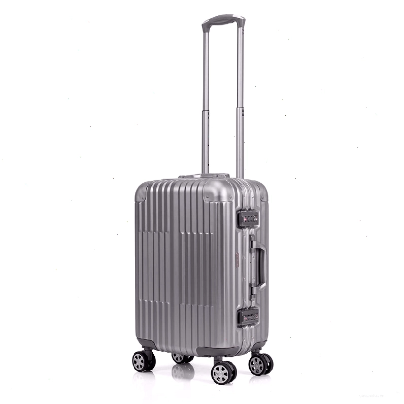 Vali Pisani Demili EXP AH0124 màu xám bạc với thiết kế hiện đại