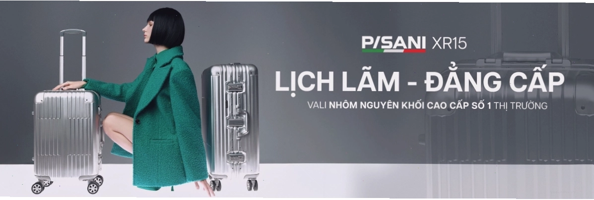 Vali Pisani Dorado với đế chống trầy