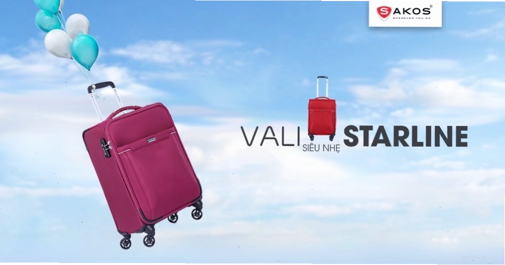 Vali siêu nhẹ bền, thời trang, chất lượng cao cấp