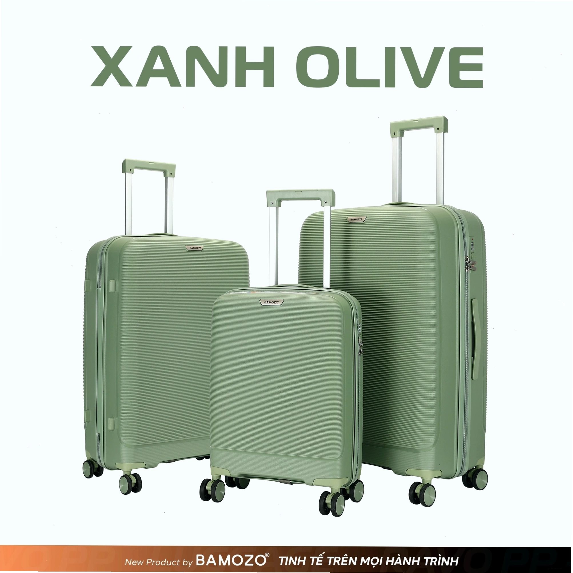 Vali Siêu Nhẹ, Siêu Dẻo KIRO Cao Cấp, Chịu Va Đập Tốt Size 20/24/28