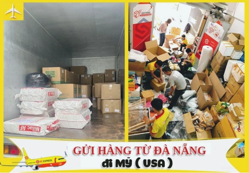 Vận chuyển hàng hóa từ Đà Nẵng đi Mỹ chuyên nghiệp