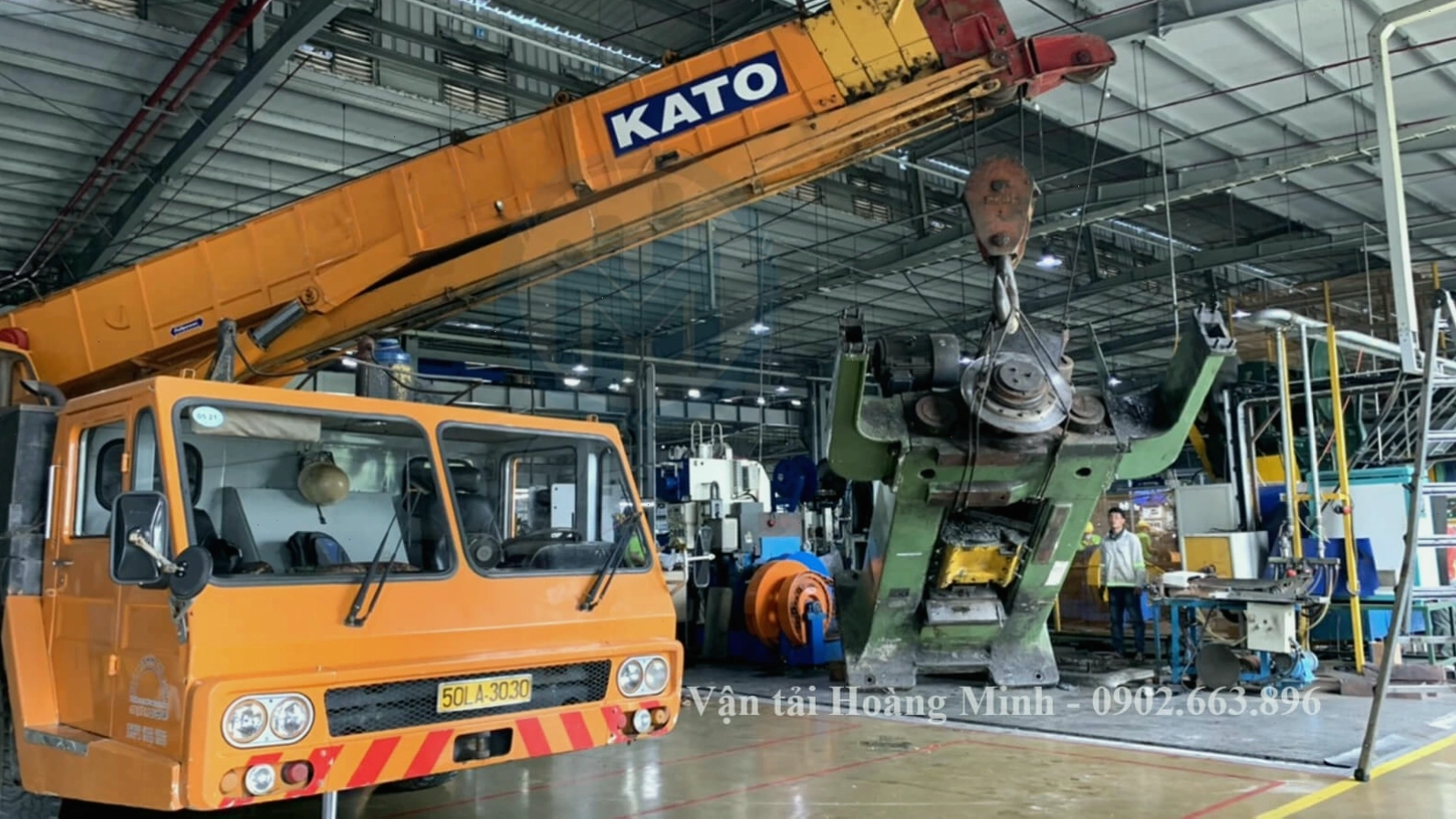 Vận chuyển hàng máy móc thiết bị điện tử tại KCN Sóng Thần Bình Dương