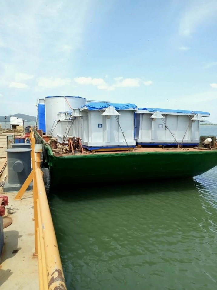 Vận chuyển thiết bị bằng sà lan