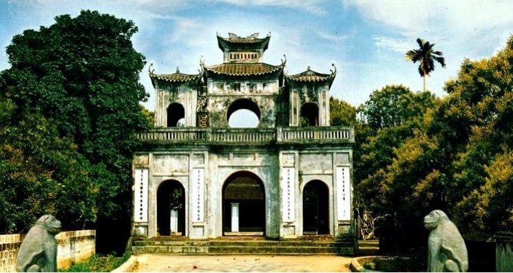 Văn Miếu Xích Đằng với kiến trúc cổ kính