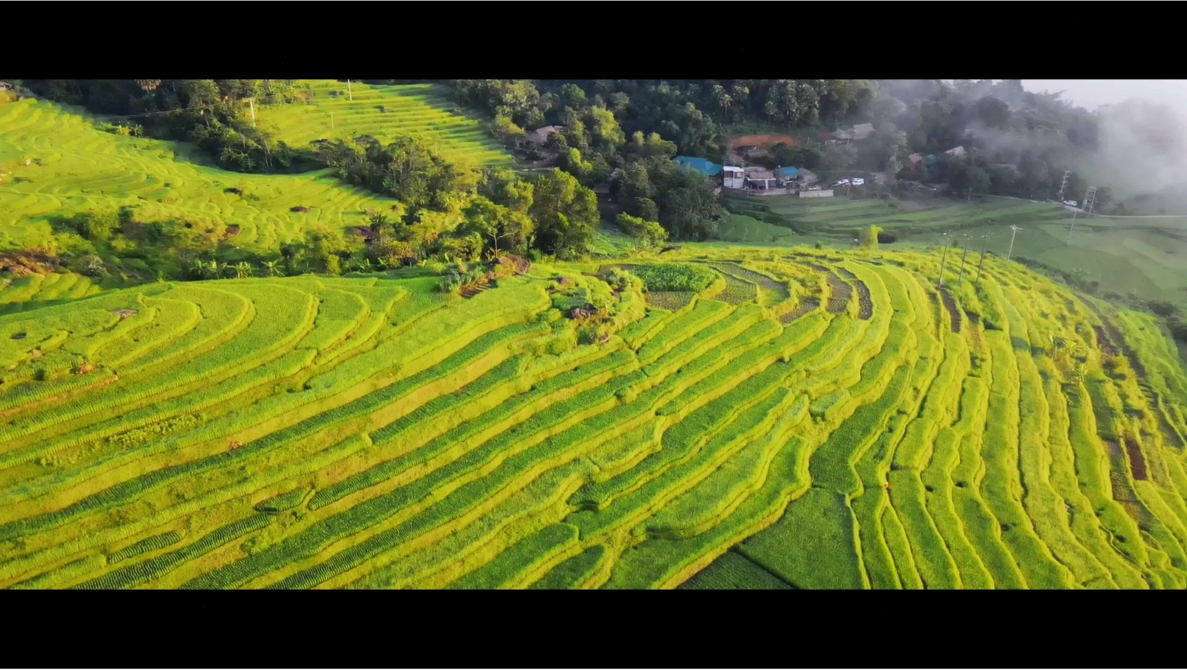 Vẻ đẹp Pù Luông vào mùa lúa