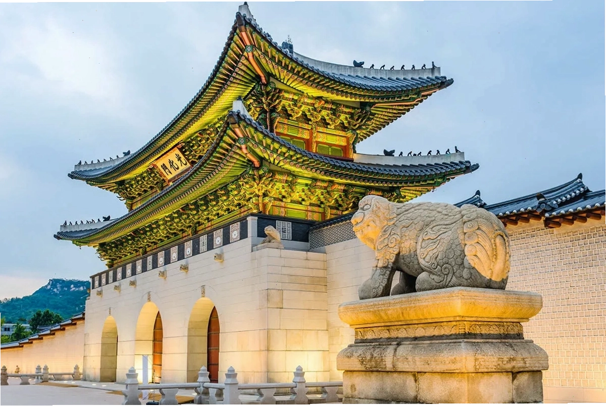Vẻ đẹp thơ mộng của Seoul nhìn từ Tháp Namsan vào ban ngày