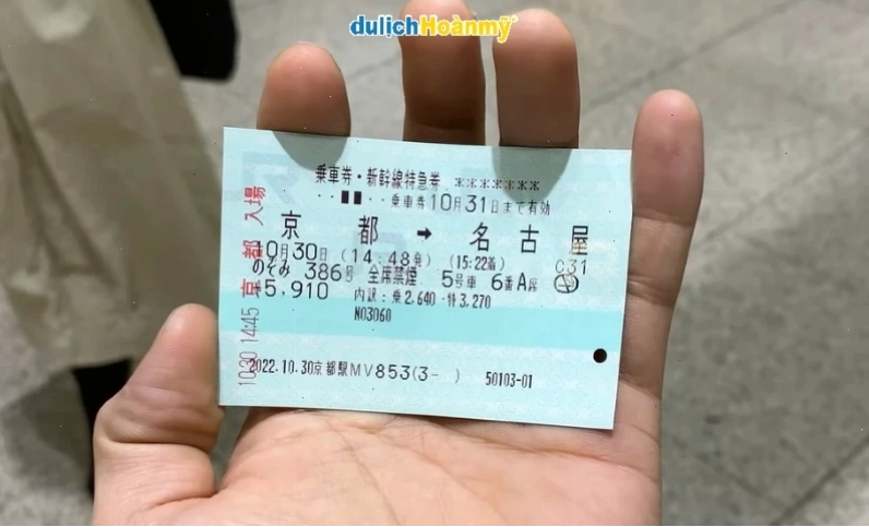 Vé tàu Shinkansen