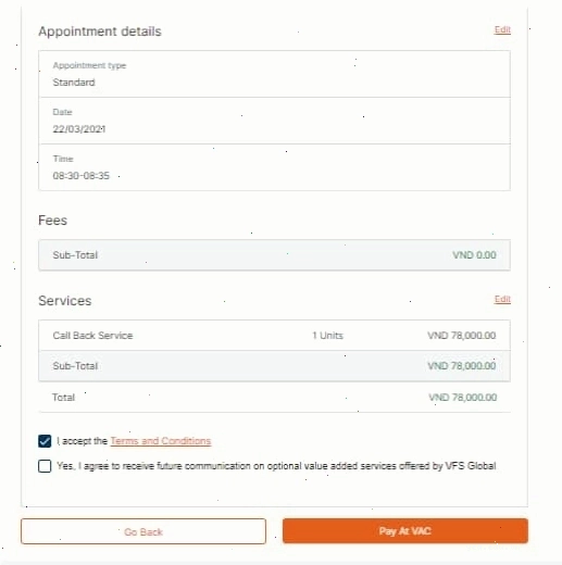 VFS đặt lịch hẹn visa Đức