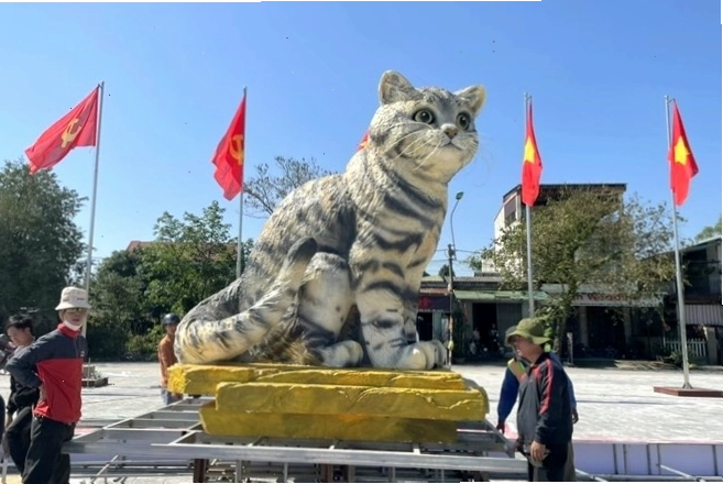 Vì sao linh vật mèo ở Quảng Trị khiến người xem trầm trồ?