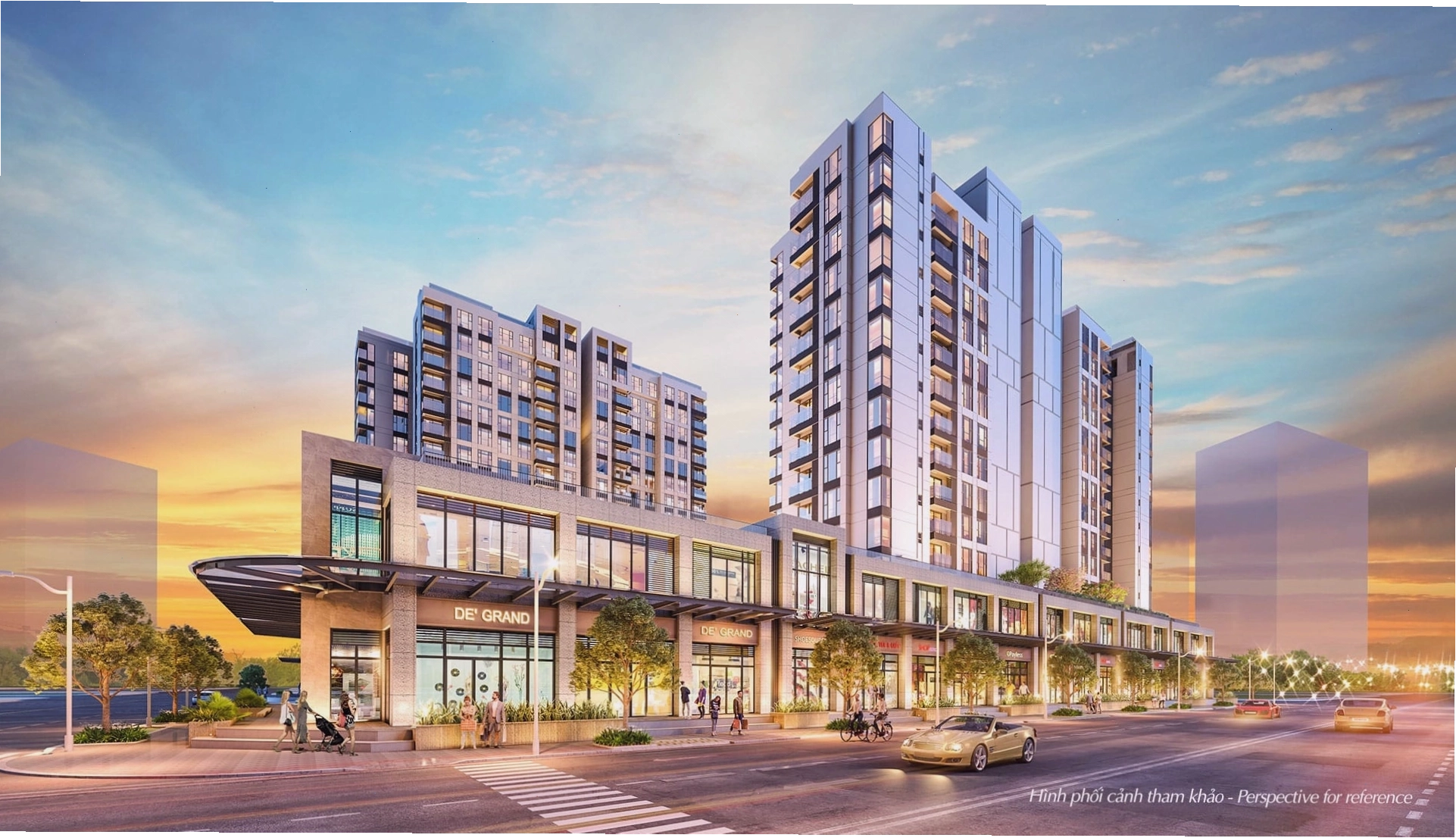 Vị trí đắc địa của Cardinal Court tại trung tâm tài chính Phú Mỹ Hưng