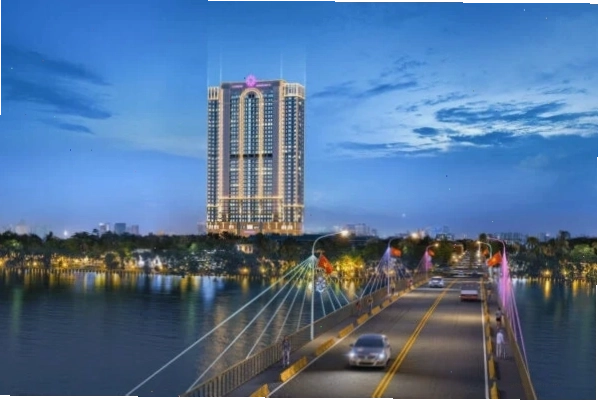 Vị trí dự án Dolce Penisola bên sông Nhật Lệ và biển