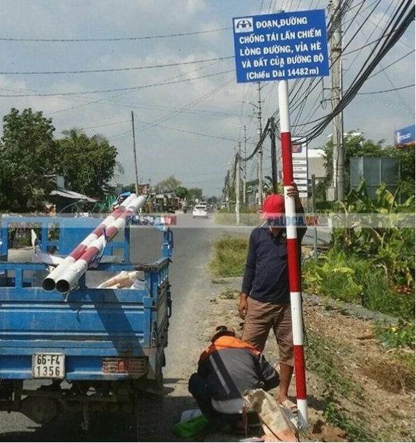 Vỉa hè rộng rãi cho người đi bộ