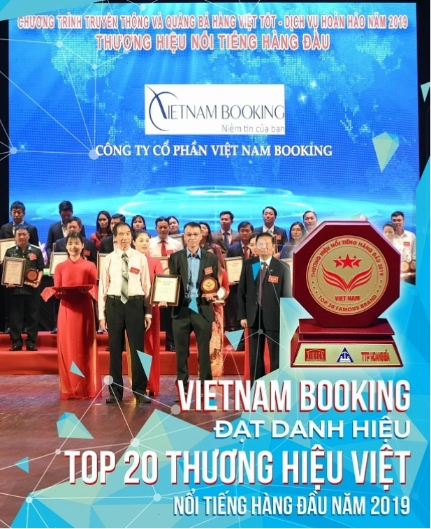 Vietnam Booking đạt giải top20 thưởng hiệu