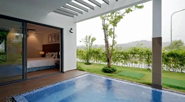 Villa 3 Phòng Ngủ có hồ bơi riêng tại Sunset Sanato Phú Quốc